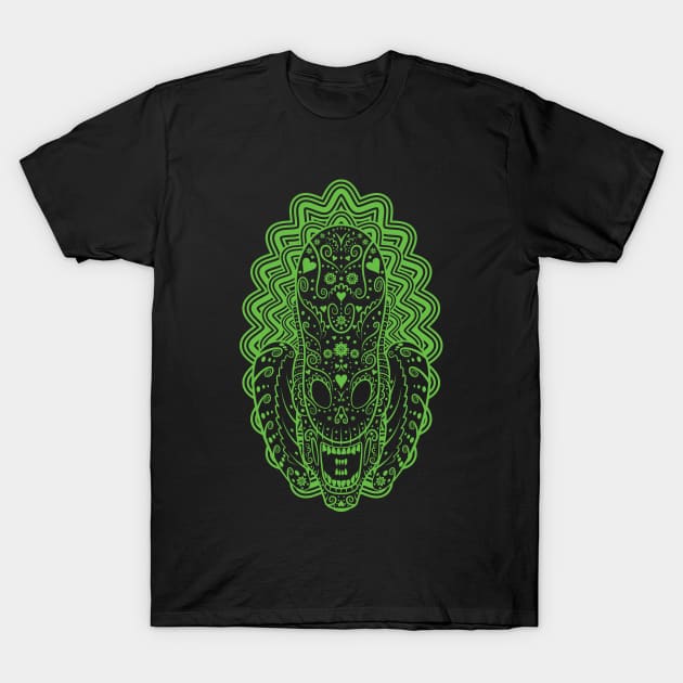 Alien of the dead T-Shirt by VicNeko